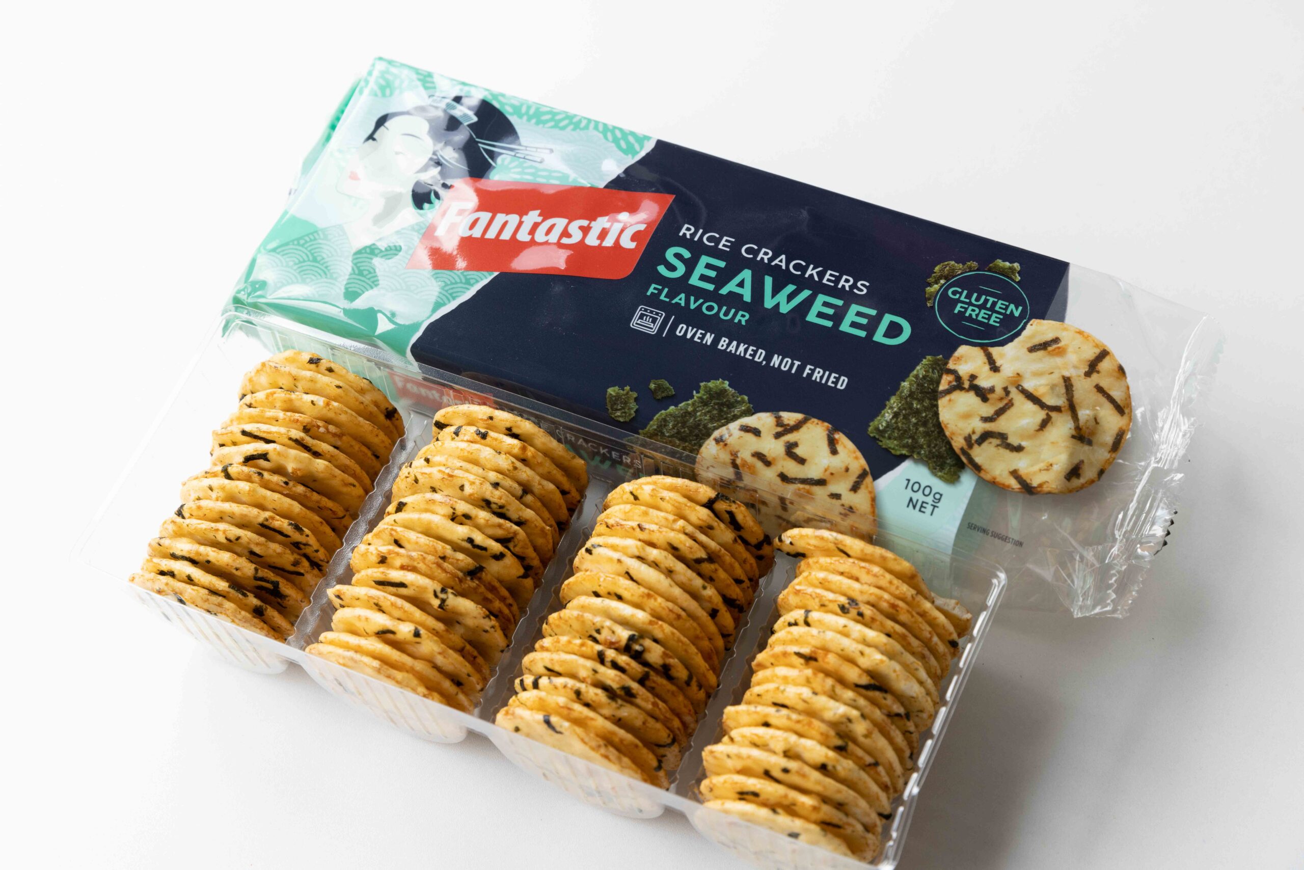 ニュージーランドのお煎餅（のり）